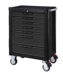 BOXO Gereedschapswagen met 7 laden en MIS-systeem zwart/grijs