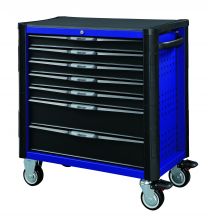 BOXO XL Gereedschapswagen met 7 laden en MIS-systeem Elite blauw