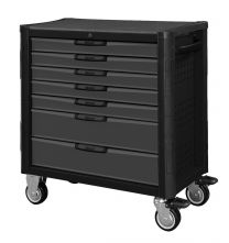 BOXO XL Gereedschapswagen met 7 laden en MIS-systeem Elite zwart-grijs