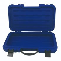 Draagbare kunststof koffer voor foam inlay (leeg)