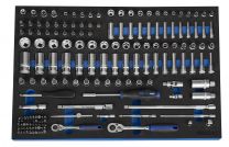 1/4", 3/8" en 1/2" Gereedschapset 330-dlg.