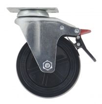 Zwenkwiel met rem voor BTD-serie