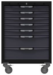 Gereedschapswagen met 7 lades, voor osm, 671 mm breed