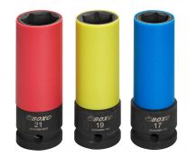 1/2" Krachtdopsleutels voor wielmoeren - 6-knt