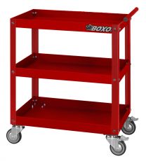 Robuuste servicewagen, rood