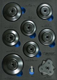 3/8" Gecombineerde set oliefilterdopsleutels 30-dlg.