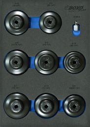 3/8" Oliefilterdopsleutelset voor Japanse voertuigen 15-dlg.