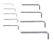 Inbussleutel met bolkop 2 mm (extra lang)